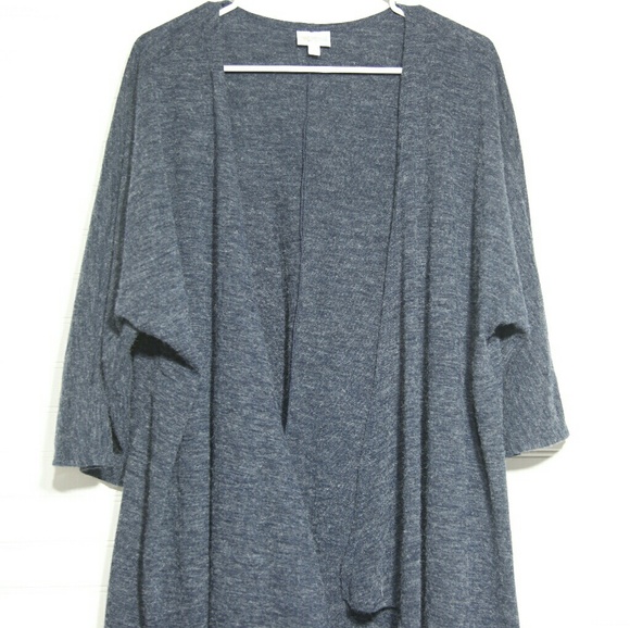 LuLaRoe Tops - LulaRoe Women's Lindsay Kimono Navy Medium